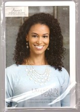 Annie's Simply Beads Jewelry Beading Kit - Layered In Pearls - Necklace Earrings