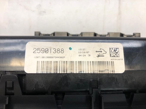 2007-2009 Sierra Silverado Heater A/C Control Unit Manual OE 25901388 RR Defrost - Picture 3 of 9
