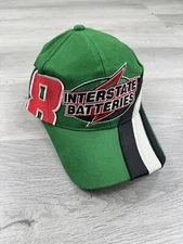 Vintage Chase Authentics Hat Interstate Batteries Bobby Labonte Green Colorblock