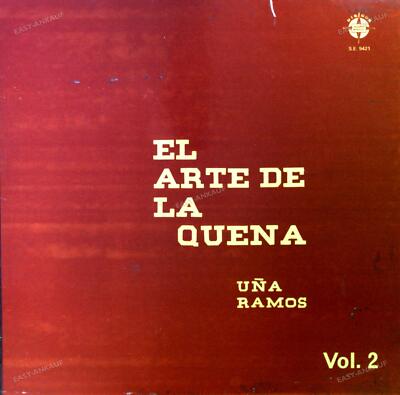 Uña Ramos - El Arte De La Quena Vol. 2 LP 1971 (VG/VG) .