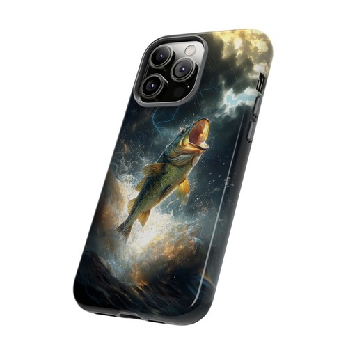 Big Mouth Bass Fish Thunderstorm River - Phone Case for iPhone, Galaxy, Pixel - 第 83/281 張圖片