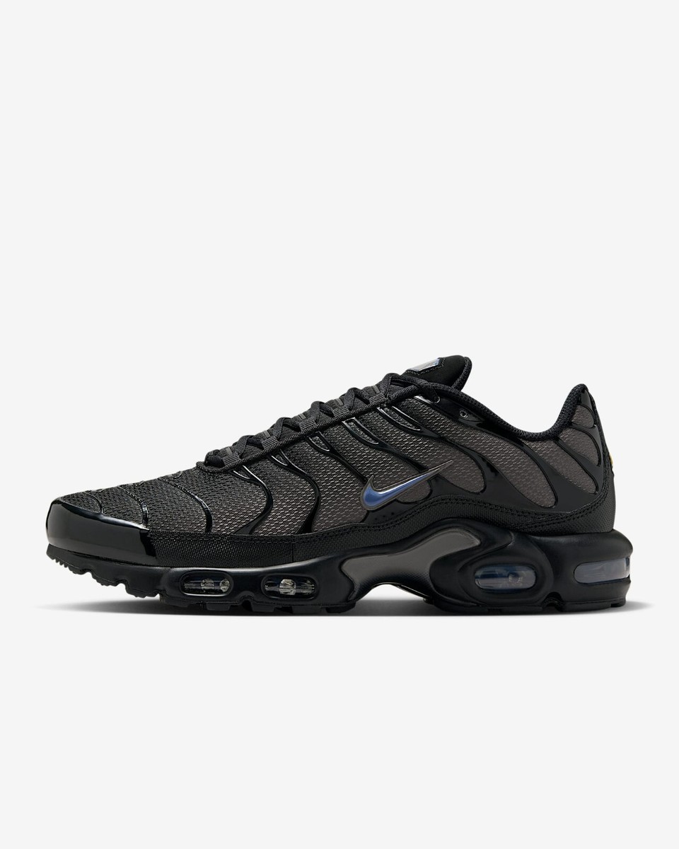 NIKE Air Max Plus DM0032-018 Black Cave Stone Diffuse Blue | eBay