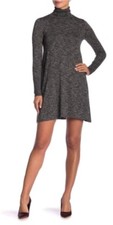 MAX STUDIO Turtleneck Dress Size Medium NWT Gray Dress Party Dress 