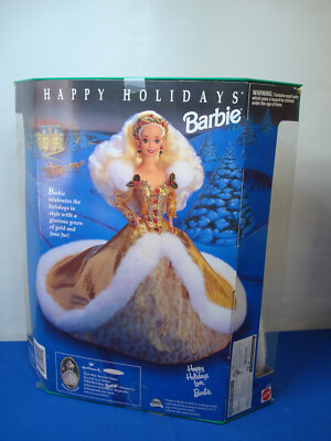 RARE FACTORY MISPRINT Happy Holidays Special Edition 1994 BARBIE