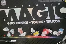 Marvin's Ultimate 400 Magic Tricks & Illusions 8+ Adult with Magical Bag MMB5734