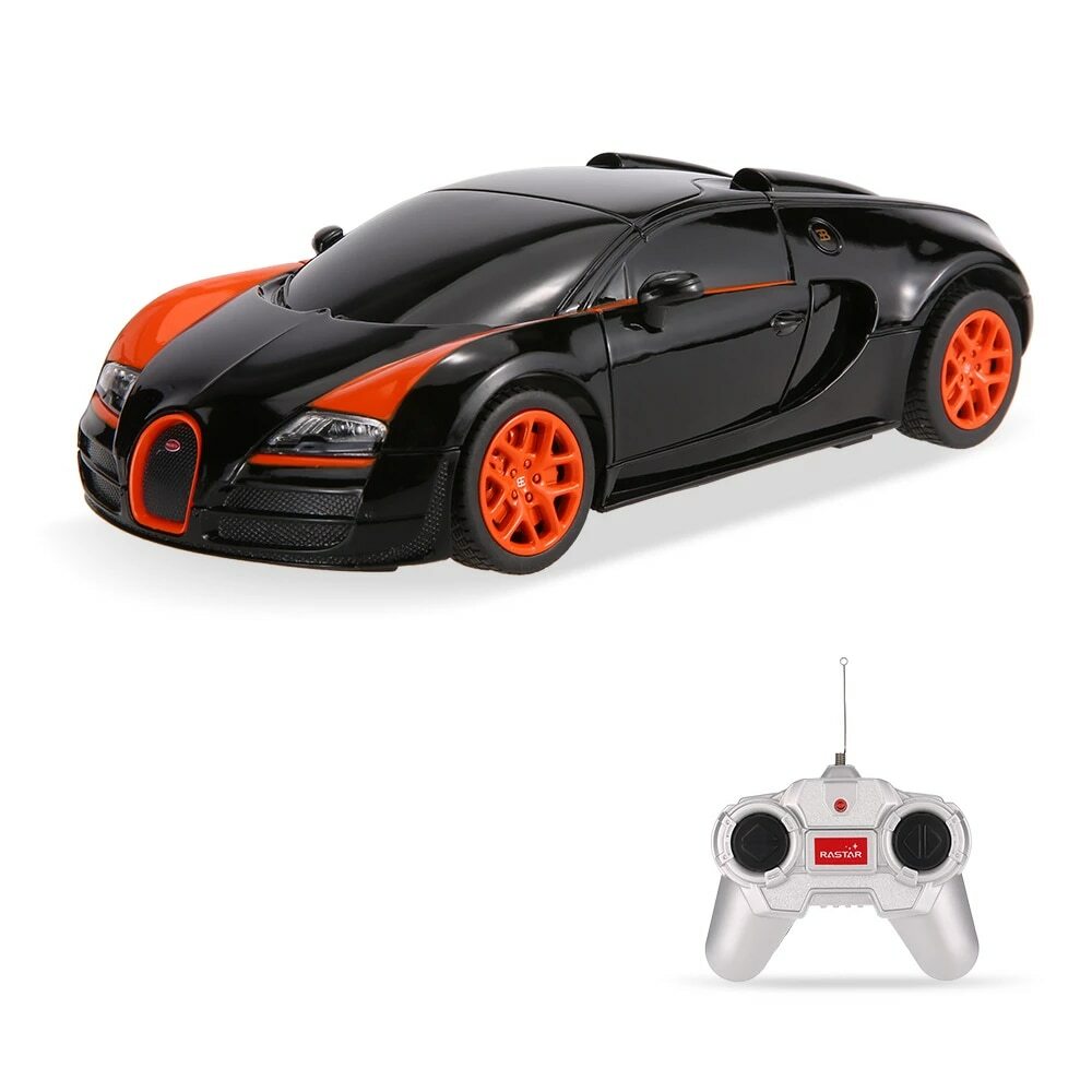 Carro Auto Bugatti A Control Remoto RC Grand Sport Vitesse Regalo Para Niños - Main Image