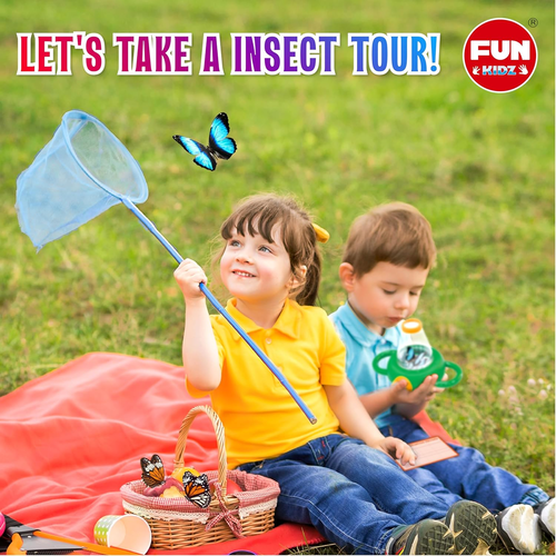 Science Kid Bug Catcher Kit, Funkidz Outdoor Activities Gift Butterfly Bug Habit - Picture 3 of 12