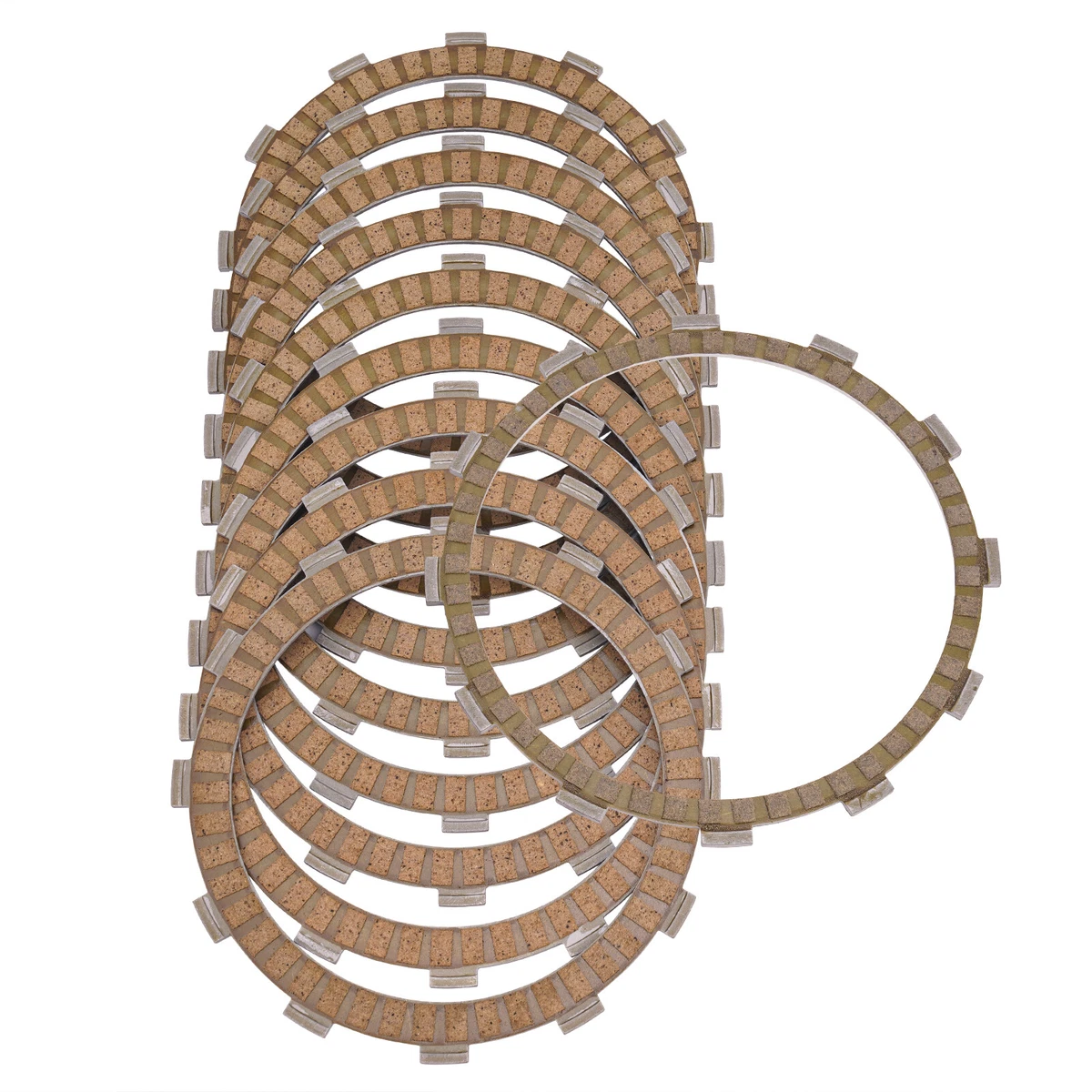 Clutch Friction Plates Kit – Fits Kawasaki Ninja ZX-14R (ZX1400