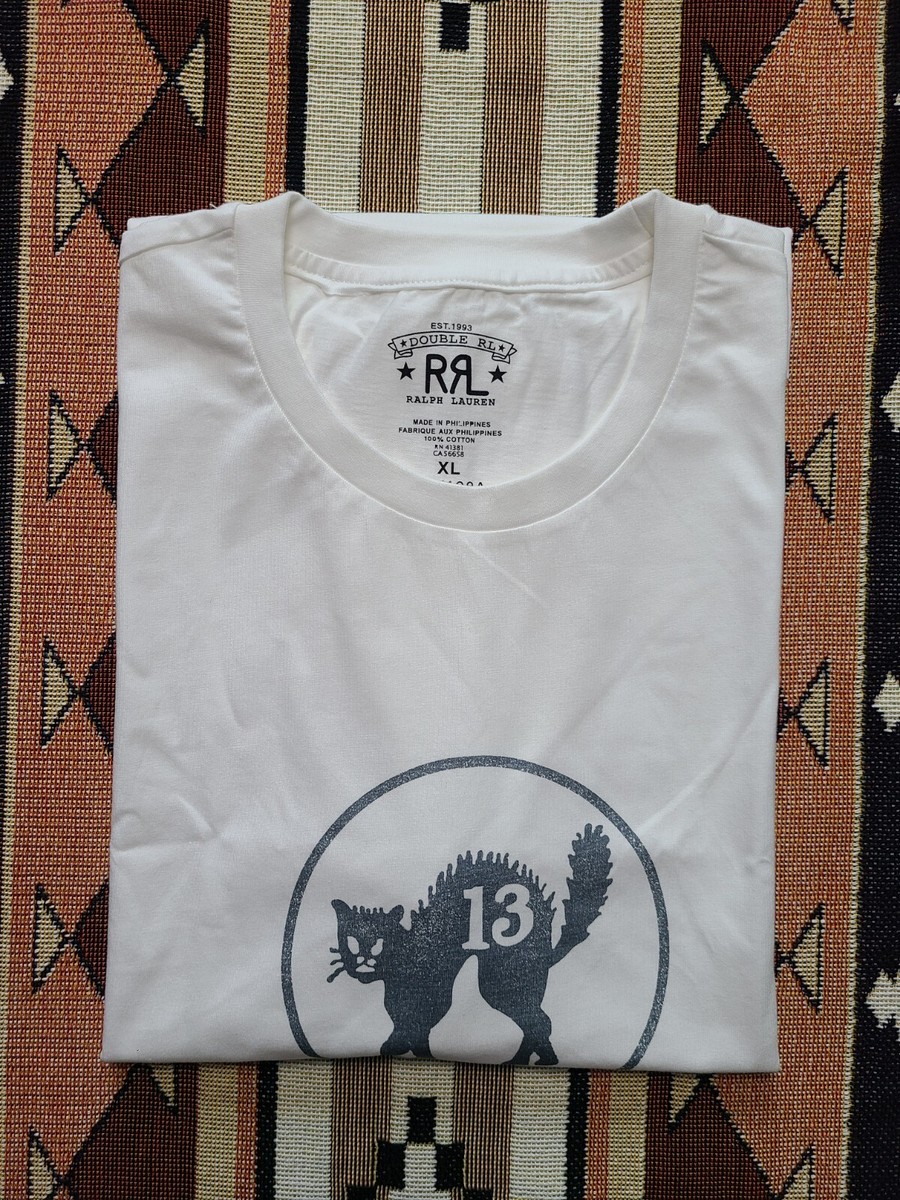 Ralph Lauren double RL Tシャツ XXL Ralph Lauren RRL Lightweight Cotton Jersey Double RL Logo T