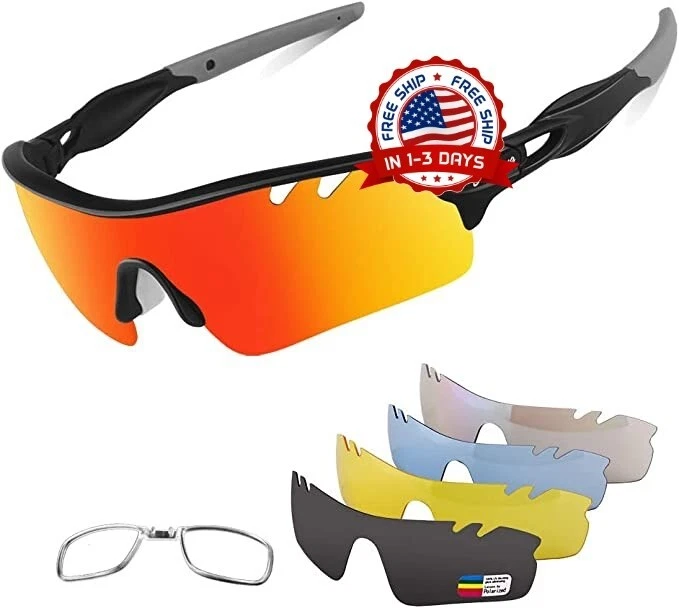 2023 Lentes Carrera Gafas De Sol Deportivas Polarizadas 5 Lentes