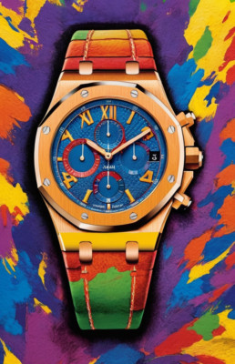Audemars Piguet Ap Watch vintage classic ad 11x17 Poster Luxury art Royal Oak