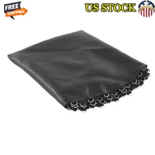 Replacement Jumping Mat 8ft Round Trampoline 40 V-Hooks Weatherproof Durable New