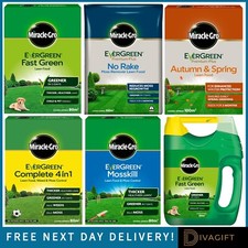 FAST LAWN LIQUID FOOD FEED ORGANIC 4IN1 COMPLETE SPREADER EVERGREEN MIRACLE GRO