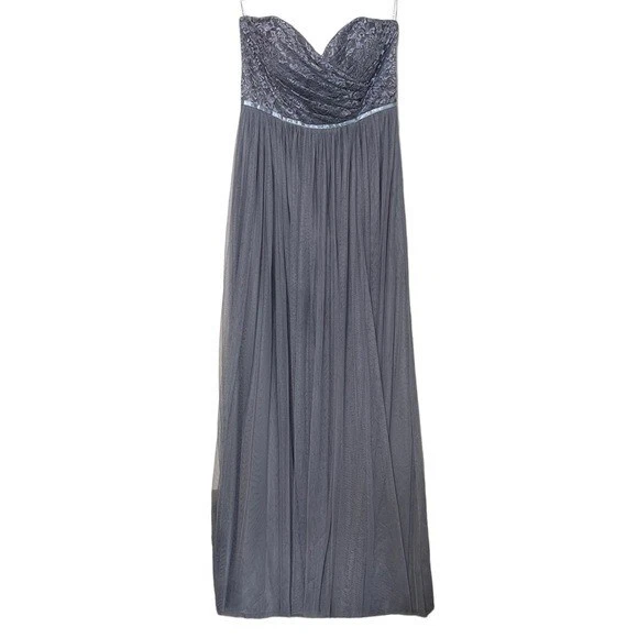 Lace Gray Bridesmaid Dresses for sale | eBay