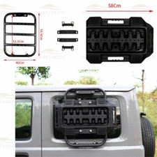 Side ladder Bracket Escape Version Black Fits for Suzuki Jimny JB64 JB74 2018 