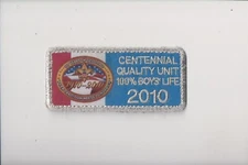 2010 Centennial Quality Unit 100% Boys' Life patch
