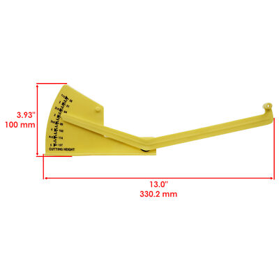 AM130907 TY15272 Deck Leveling Gauge For John Deere 240 245 D105 AM130907 TY15272 Deck Leveling Gauge For John Deere 240 245 D105