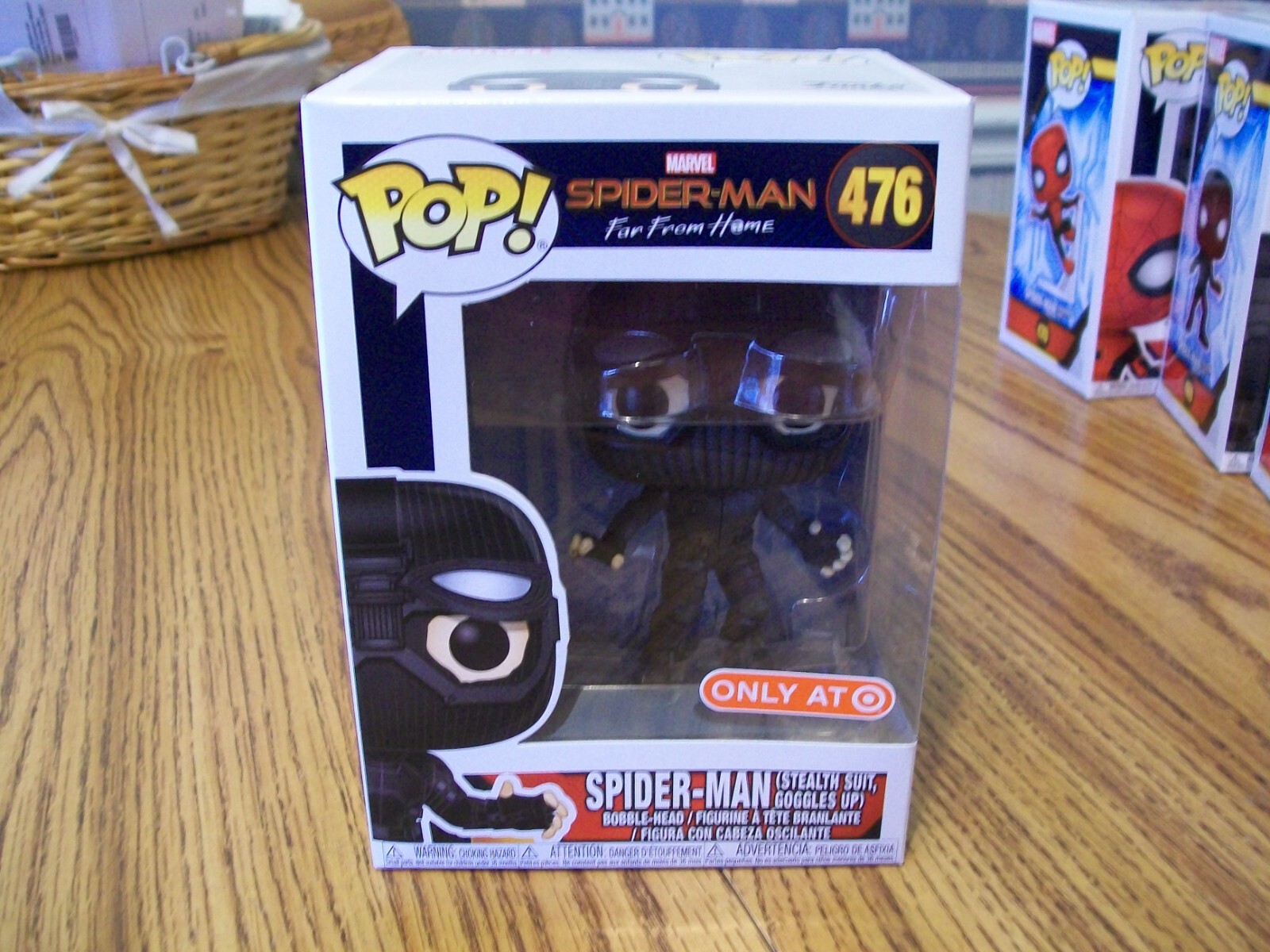 Funko Pop Marvel, Spider-Man Far From Home, Spider-Man (Goggles Up), #476 Target