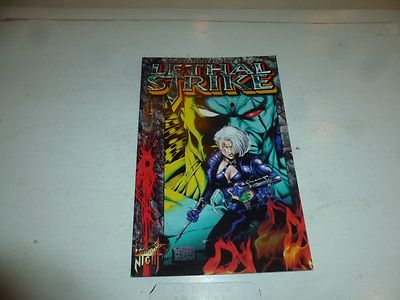 LETHAL STRIKE Comic - No 1 - Date 1995 - London NIght Comics