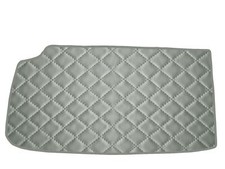 Grau Öko Leder Kofferraumteppich für Mercedes SL R107 cabrio 1971-1989
