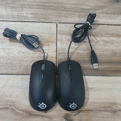Steelseries Gaming Mouse Bundle: Rival 100 & Rival 110 Models M-00003 & M-00011