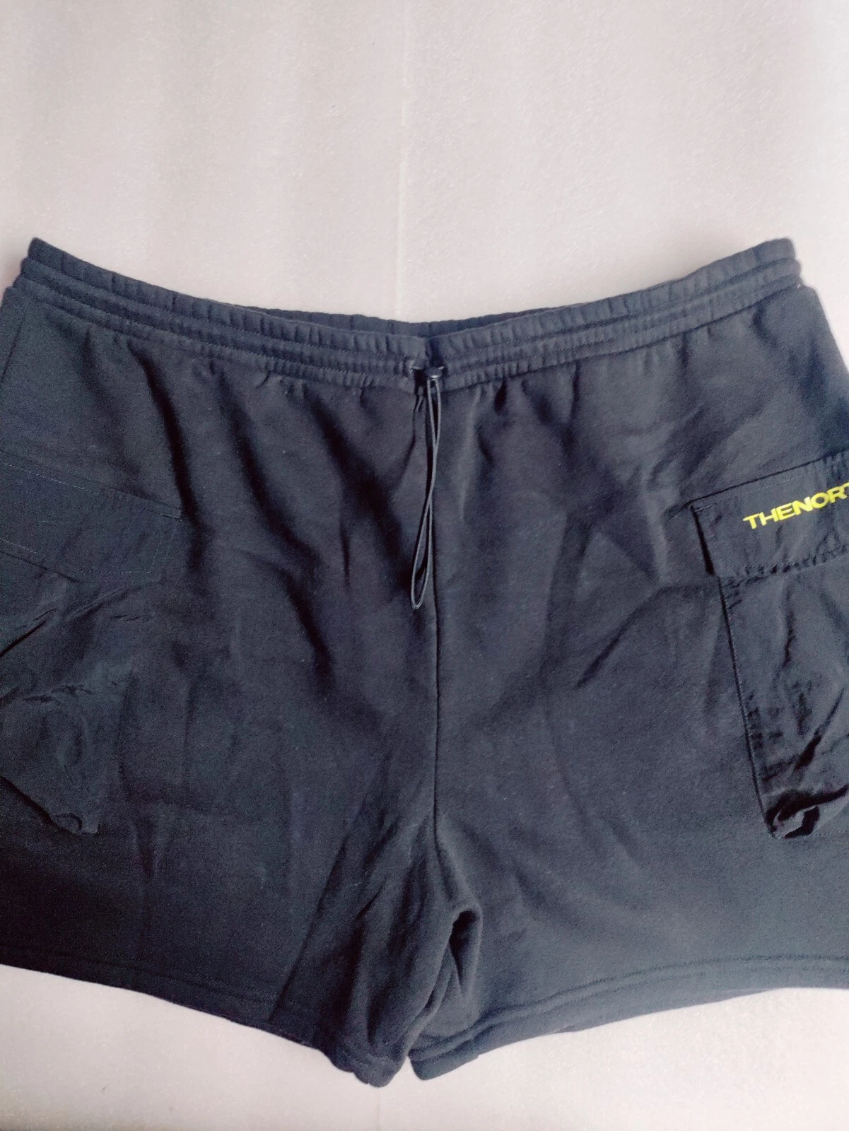 The North Face Fleece Utility Shorts Men Cargo Size XXL Black New Camping Hiking