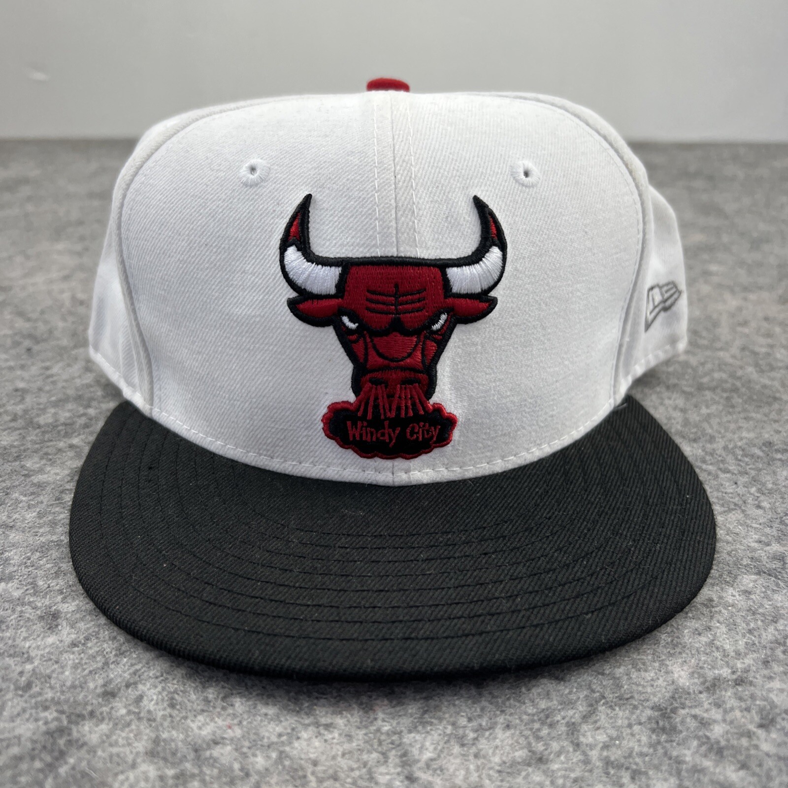 Chicago Bulls NBA New Era 59fifty 5950 Snapback Cap 7 5/8 Jordan Windy City