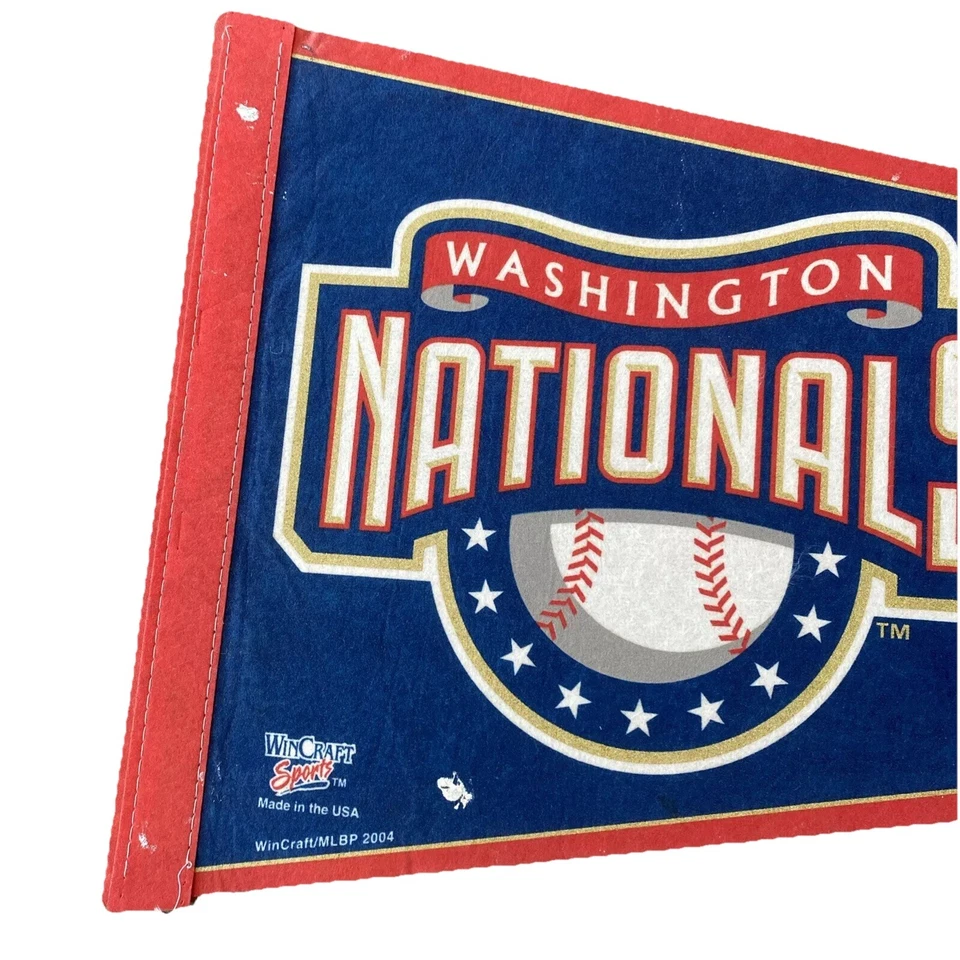 Washington Nationals ~ 2005 Inaugural Season Pennant ~ Full Size ~ Baseball - Image 3 of 4