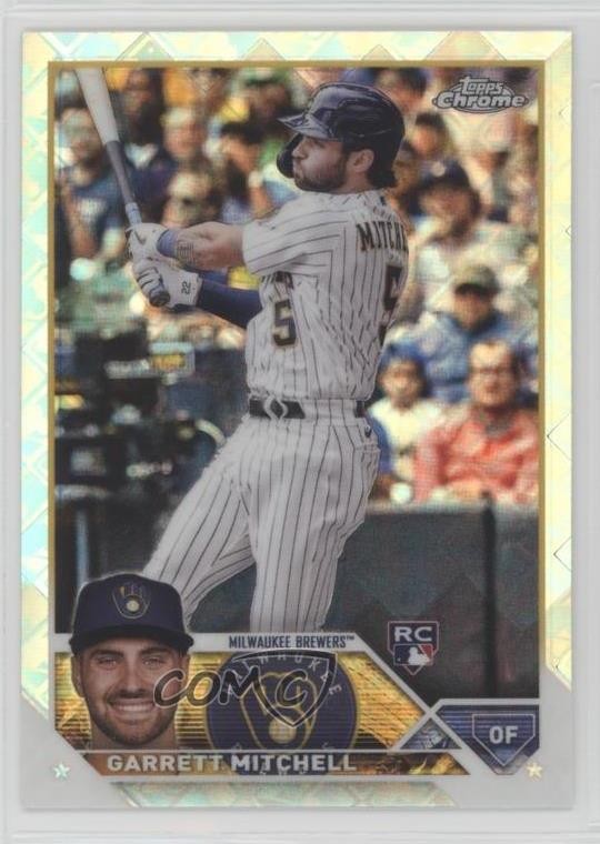 2023 Topps Chrome Logofractor Edition Garrett Mitchell #110 0nr3