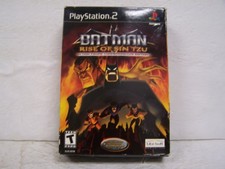Batman Rise of Tzu Commemorative Edition w/ Batman Playstation2 (See Photos)