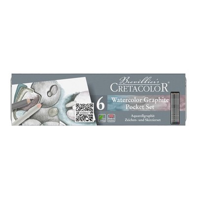 Cretacolor Graphite Aquarelle Set Multi