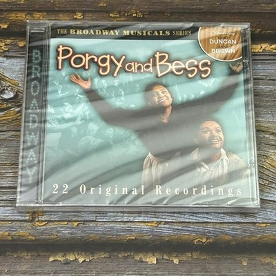 Porgy and Bess CD Broadway Musicals Series Todd Duncan Anne Brown Jazz Blues