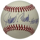 Johnny Bench Signed Autographed ROMLB Baseball w/ HOF 1989 JSA COA Reds