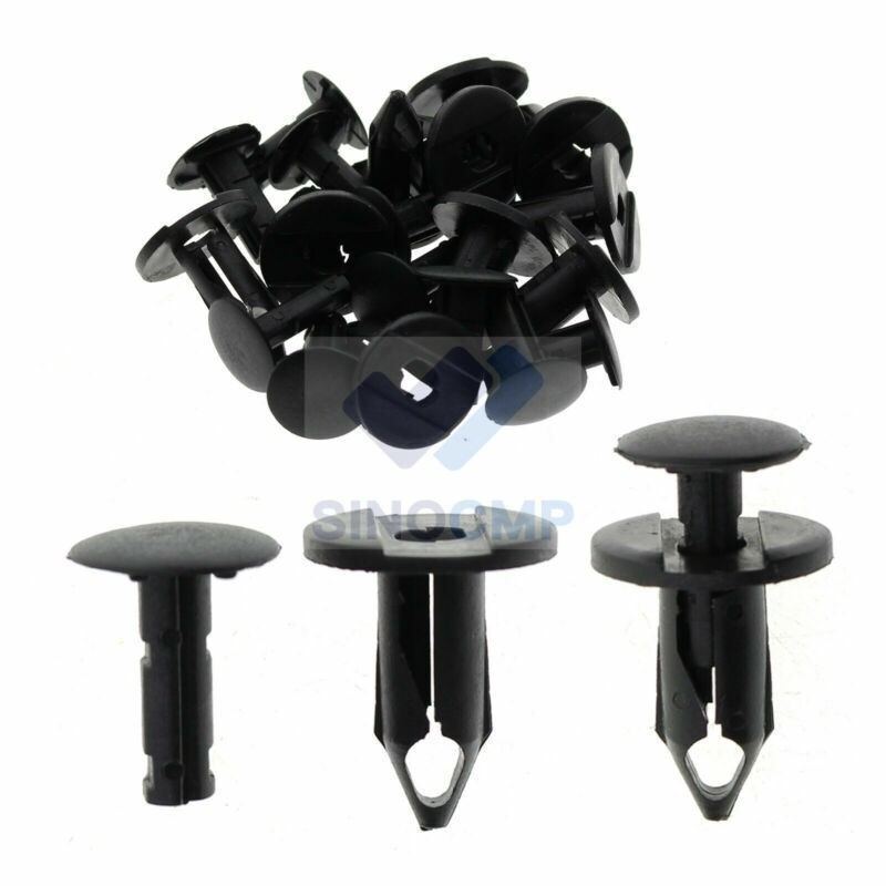 40pcs/4 types Car Push Retainer Pin Body Bumper Rivet Trim Moulding Clips %$#