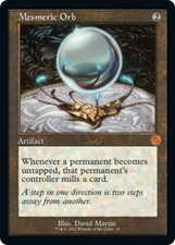 Mesmeric Orb - Foil NM MTG The Brothers' War: Retro Frame Artifacts