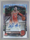 Kiyan Anthony 2025 Bowman Chrome #CPA-KA Speckle Refractor 1st RC Auto /299