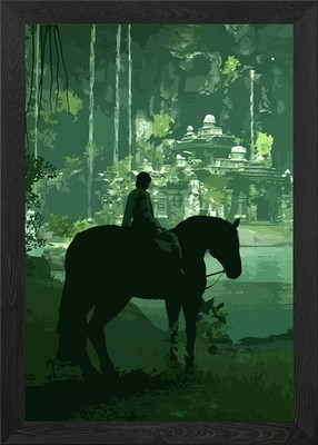 Schatten des Kolosses Gerahmtes Wandbild Poster Leinwanddruck Bild