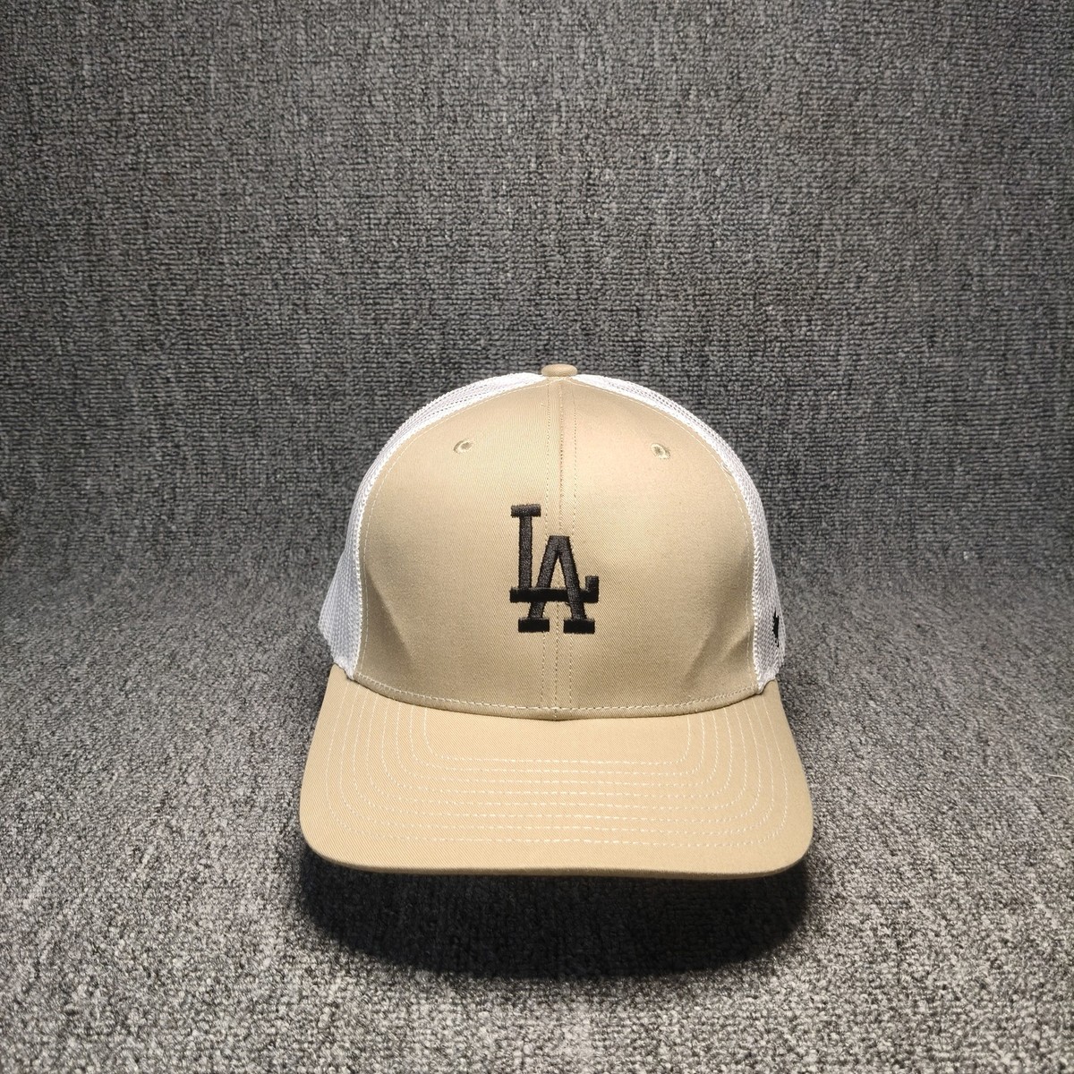 '47 Brand Los Angeles Dodgers Trucker Hat Khaki Snapback Adjustable
