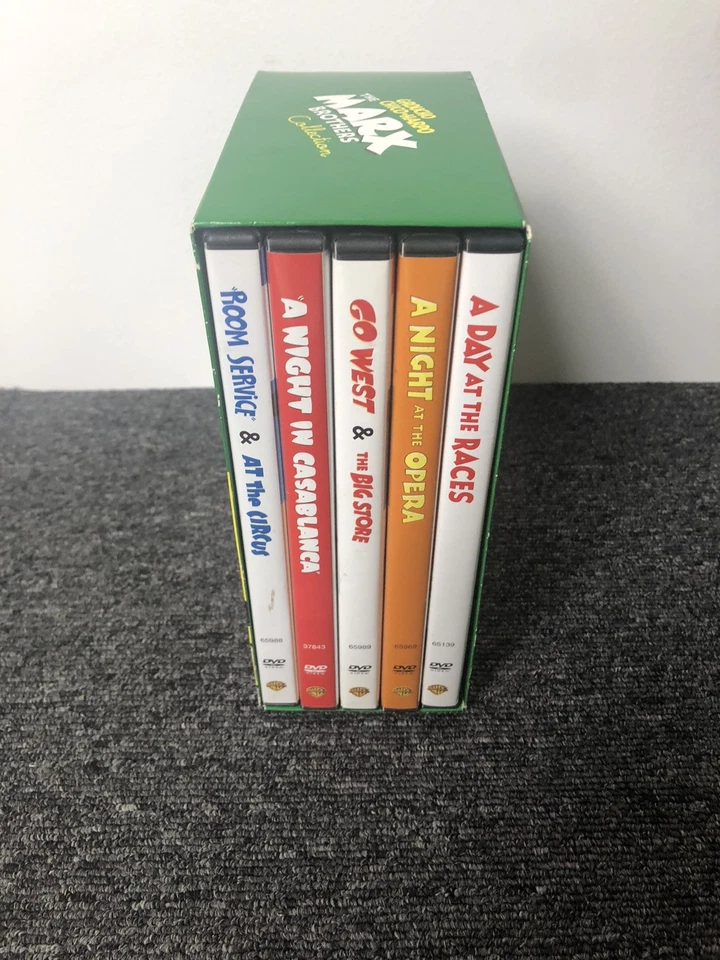 The Marx Brothers Collection (DVD 2004) Region 1 US 7 Movies 5 Discs - Image 3 of 4