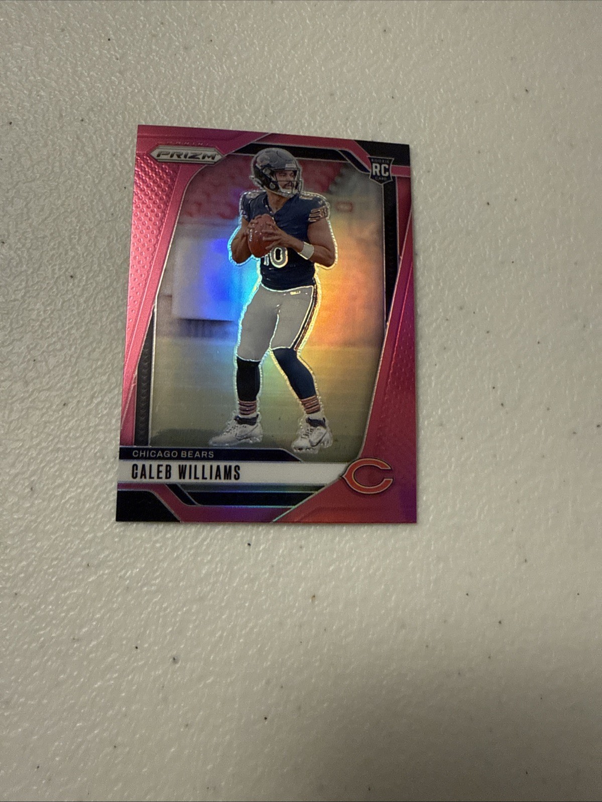 2024 Prizm Caleb Williams RC Pink Parallel Rookie #301 Bears