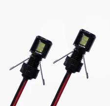 Side View LED Bolt - 12V LED Side Emitting Light for Bumper Grille Cars Inter...