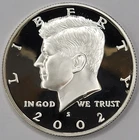 2002 S Gem Silver Proof DCAM Kennedy Half Dollar - 90% Silver