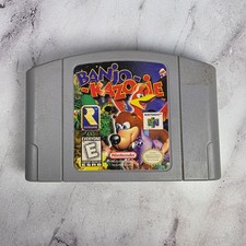 Banjo-Kazooie Nintendo 64, 1998 N64 Authentic Cartridge - Tested