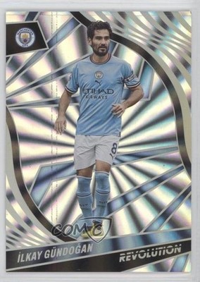 2022-23 Panini Revolution Premier League Sunburst 5/50 Ilkay Gundogan #164 jg3