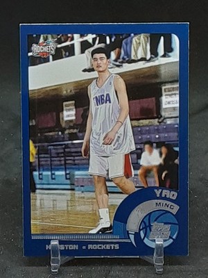 YAO MING 2002-03 TOPPS RC ROCKETS QQ