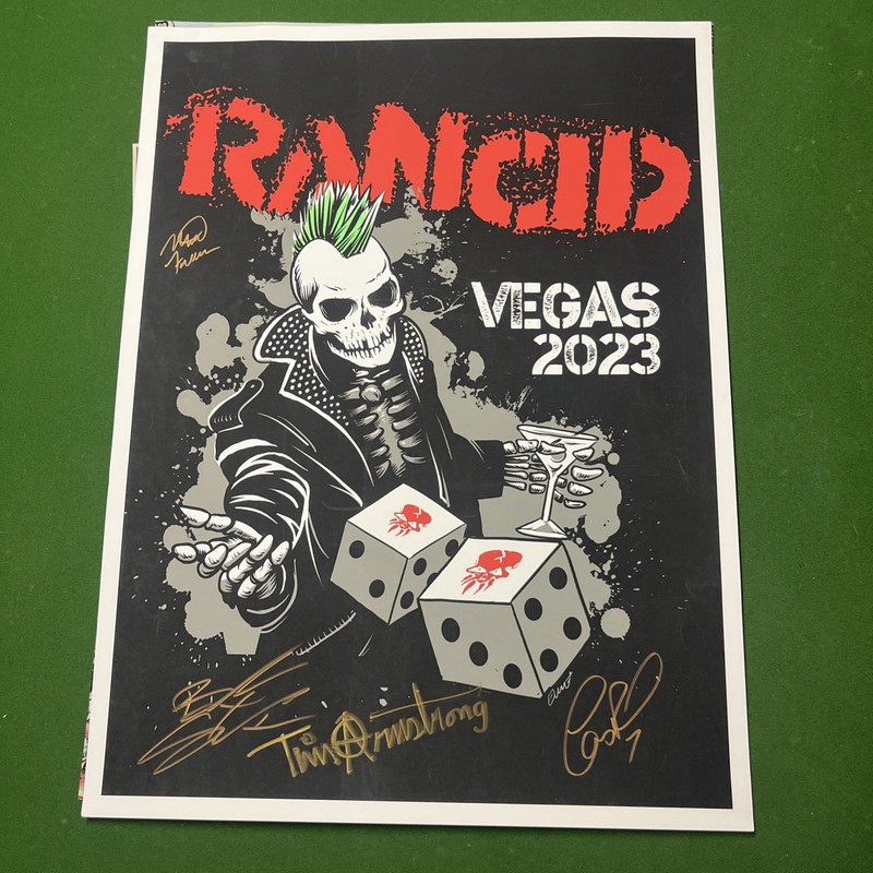 Rancid - Signed Poster