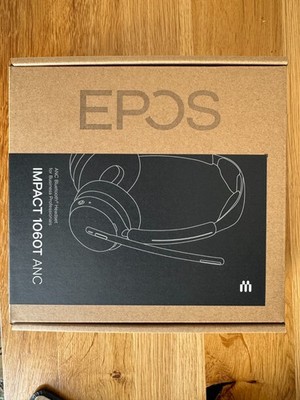 EPOS IMPACT 1060T ANC Headset noise cancelation bluetooth headphone mic