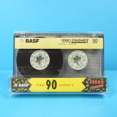   1x BASF Ferro Standard 90 * IEC I Type 1 * Cassette Kassette кассета * 1991