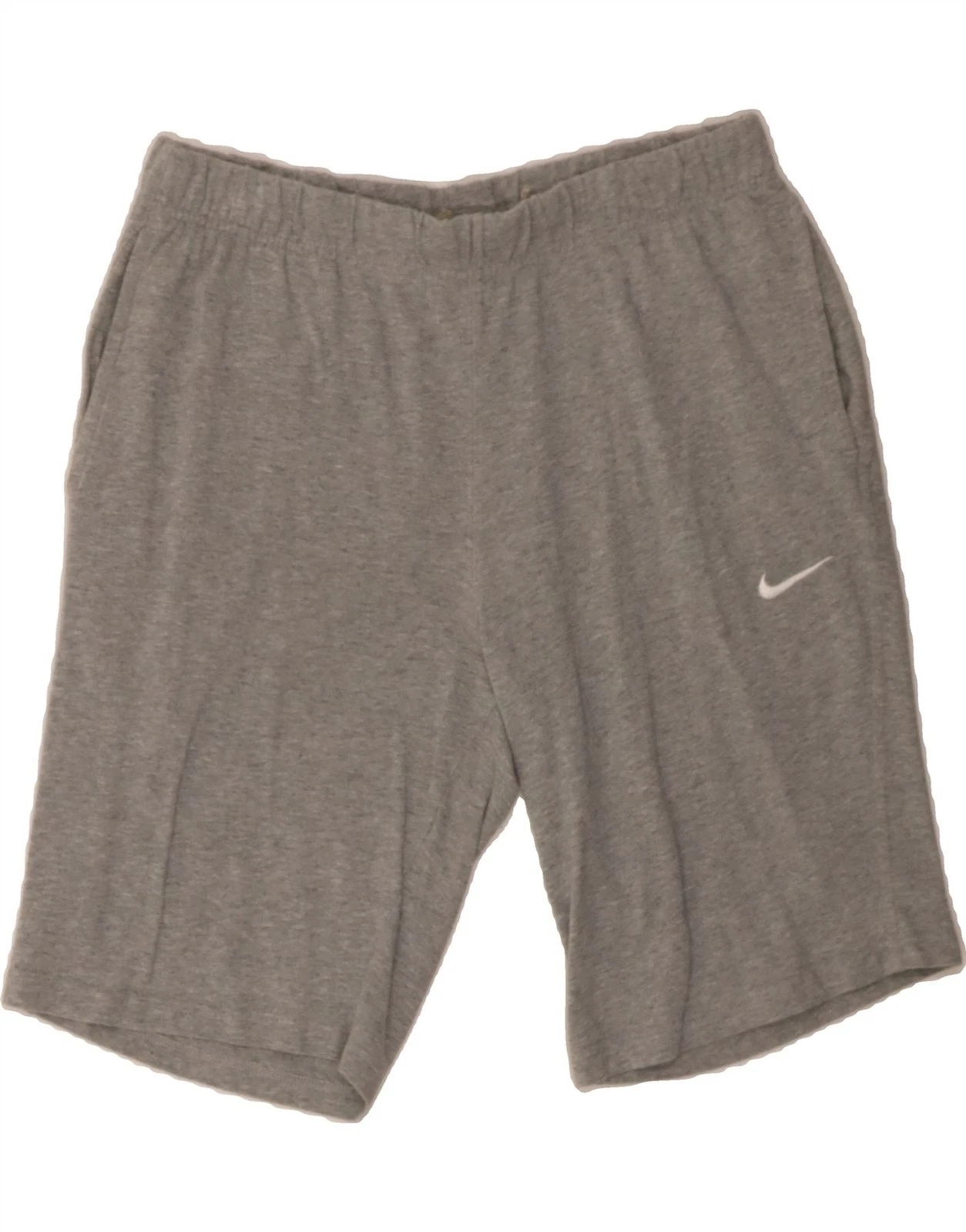 NIKE pantaloncino sportivo uomo grande grigio cotone AZ09