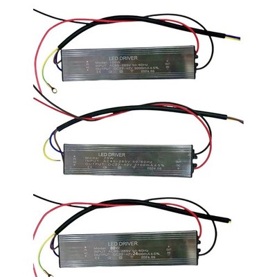 70100W Aluminium LED Treiber Wasserdicht Leistungstransformator für für Außen
